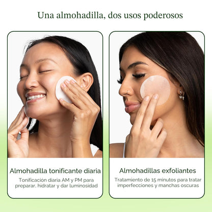JiYu Almohadillas Pulidor Tonificante.